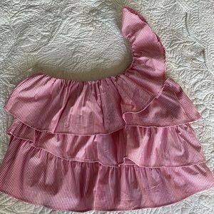 Anthropoligie Maeve One Shoulder Top - Size L